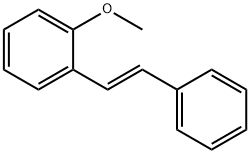 1-Methoxy-2-[(E)-2-phenylethenyl]benzene Struktur