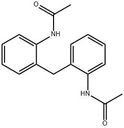 N,N'-[Methylenedi(2,1-phenylene)]bisacetamide Struktur