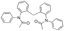 N,N'-[Methylenedi(2,1-phenylene)]bis(N-phenylacetamide) Struktur