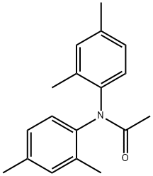 N,N-Bis(2,4-dimethylphenyl)acetamide Struktur