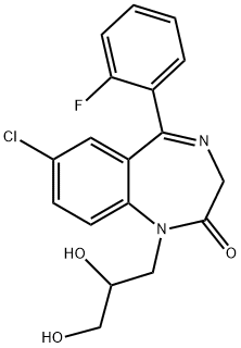 Proflazepam Struktur