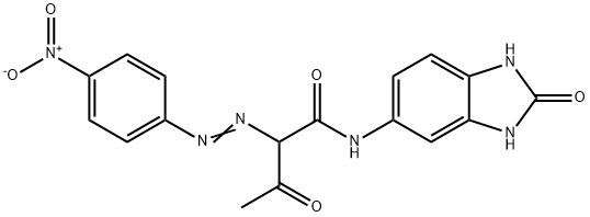 pigment orange 62 Struktur