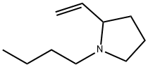 Pyrrolidine, 1-butyl-2-ethenyl- (9CI) Struktur