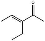 3-Penten-2-one, 3-ethyl-, (E)- (9CI) Struktur