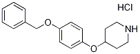 4-[4-(Benzyloxy)phenoxy]piperidine hydrochloride Struktur