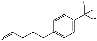 4-(TrifluoroMethyl)benzenebutanal Structure