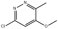 6-CHLORO-4-METHOXY-3-METHYLPYRIDAZINE Struktur