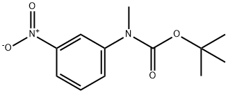 甲基(3-硝基苯基)氨基甲酸叔丁酯, 528882-15-7, 結構式