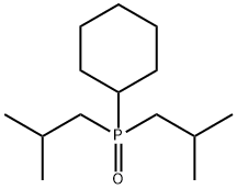 Cyclohexyldiisobutylphosphine oxide Struktur