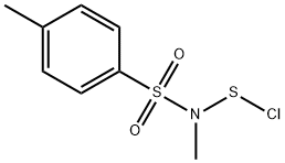 N-Methyl-N-(chlorothio)-p-toluenesulfonamide Struktur