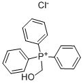 HYDROXYMETHYL TRIPHENYLPHOSPHONIUM CHLORIDE Structure