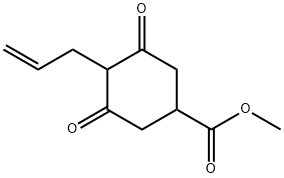 METHYL 4-ALLYL-3 5-DIOXO-1-CYCLOHEXANE-& Struktur