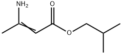 3-AMINO-2-BUTENOICACIDISOBUTYLESTER Struktur