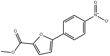 5-(4-NITROPHENYL)FURAN-2-CARBOXYLIC ACID METHYL ESTER Struktur