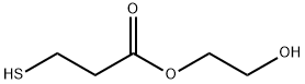 2-HYDROXYETHYL 3-MERCAPTOPROPIONATE Struktur