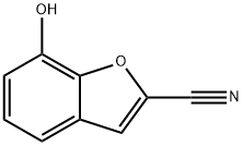 2-Benzofurancarbonitrile,  7-hydroxy- Struktur