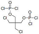 2,2-bis(chloromethyl)propane-1,3-diyl bis(dichlorophosphate)  Struktur