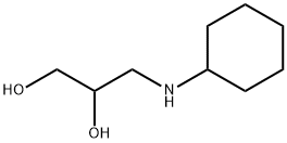 3-(cyclohexylamino)propane-1,2-diol Struktur