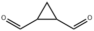 1,2-Cyclopropanedicarbaldehyde Struktur
