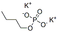 Phosphoric acid, butyl ester, potassium salt Struktur