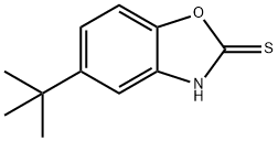 5-tert-butyl-1,3-benzoxazole-2-thiol Struktur