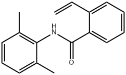 Benzamide, N-(2,6-dimethylphenyl)-2-ethenyl- (9CI) Struktur