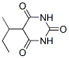 5-butan-2-yl-1,3-diazinane-2,4,6-trione Struktur