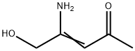 3-Penten-2-one, 4-amino-5-hydroxy- (9CI) Struktur