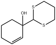 1-(1,3-Dithiane-2-yl)-2-cyclohexen-1-ol Struktur