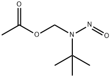 TERT-BUTYLACETOXYMETHYLNITROSAMINE Struktur