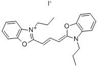 3,3'-DIPROPYLOXACARBOCYANINE IODIDE Struktur