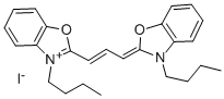 3 3'-DIBUTYLOXACARBOCYANINE IODIDE  FOR& Struktur