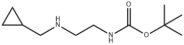 Carbamic acid, [2-[(cyclopropylmethyl)amino]ethyl]-, 1,1-dimethylethyl ester|