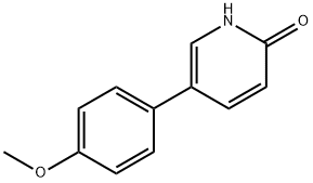 5-(4-Methoxyphenyl)-1,2-dihydropyridin-2-one Struktur