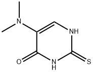 4(1H)-Pyrimidinone, 5-(dimethylamino)-2,3-dihydro-2-thioxo- (9CI) Struktur