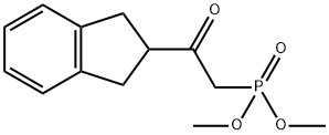 Dimethyl [(2-indanoyl)methyl] phosphonate, 97 % Struktur