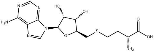 S-(5''-Adenosyl)-D-homocysteine Struktur