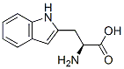 1H-Indole-2-propanoic acid, .alpha.-amino-, (.alpha.S)- Struktur