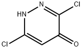 4(1H)-Pyridazinone,  3,6-dichloro- Struktur