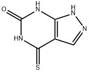 oxithiopurinol Struktur