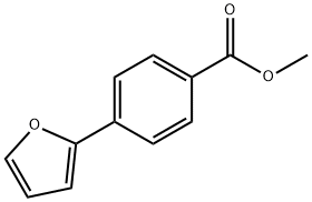 4-FURAN-2-YL-BENZOIC ACID METHYL ESTER Struktur