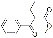 2-Benzoylbutyric acid methyl ester Struktur