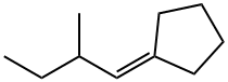 (2-Methylbutylidene)cyclopentane Struktur