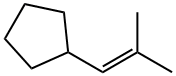 (2-Methyl-1-propenyl)cyclopentane Struktur