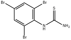 2,4,6-TRIBROMOPHENYLTHIOUREA Struktur