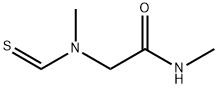 Acetamide, N-methyl-2-[methyl(thioxomethyl)amino]- (9CI) Struktur