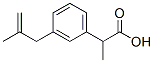 Benzeneacetic acid, -alpha--methyl-3-(2-methyl-2-propenyl)- (9CI) Struktur