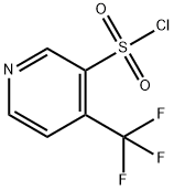 4-(trifluoroMethyl)pyridine-3-sulfonyl chloride Struktur