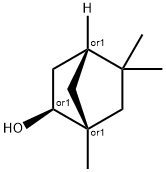 exo-1,5,5-trimethylbicyclo[2.2.1]heptan-2-ol  Struktur