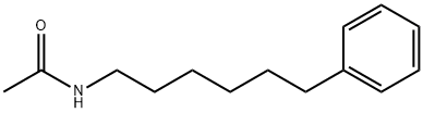 N-(6-Phenylhexyl)acetamide Struktur